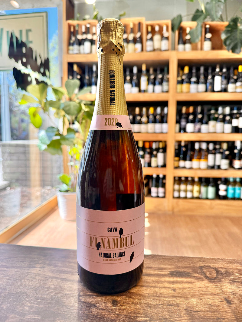 Entre Vinyes Funambul Brut Rosado Nature Cava, Penedes