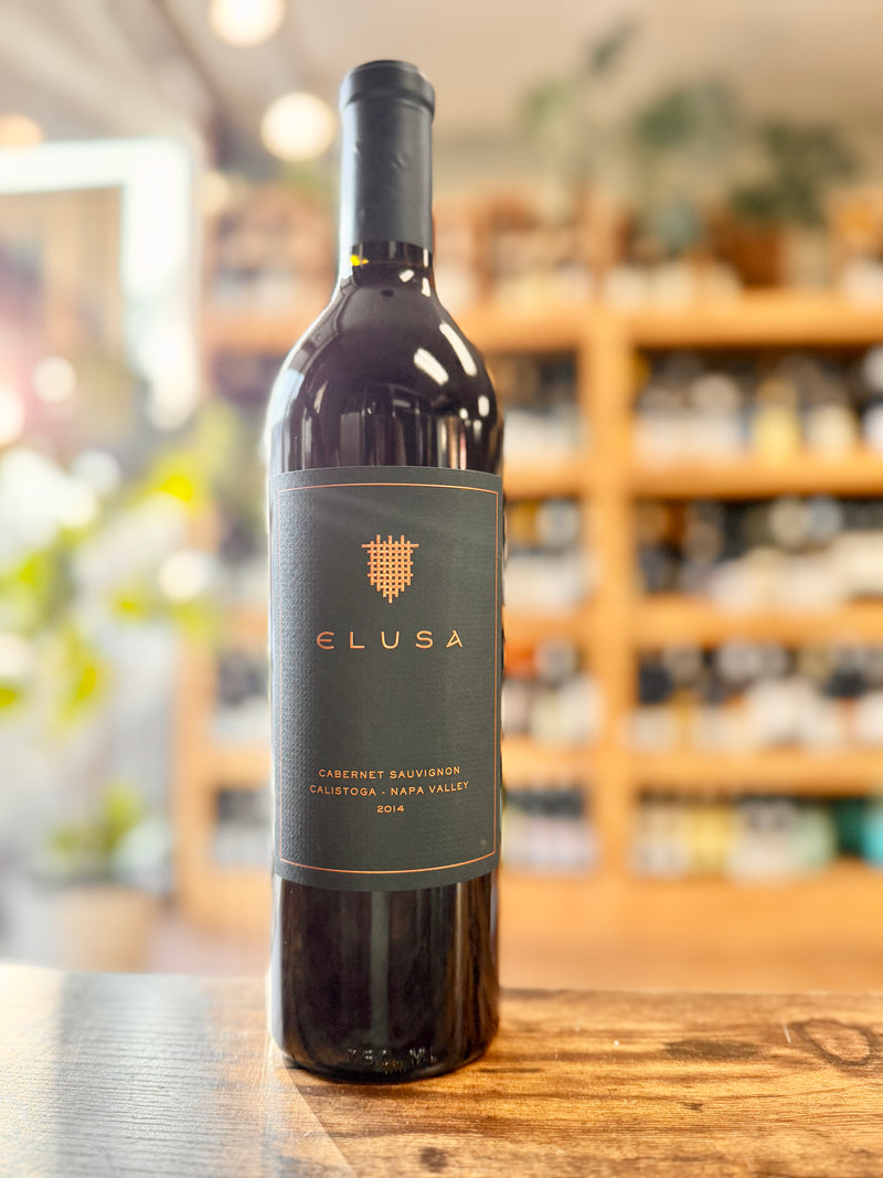 *Elusa Cabernet Sauvignon, Calistoga Napa Valley 2014