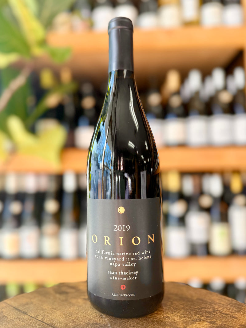 *Sean Thackrey "Orion" Red Blend - Rossi Vineyard, St. Helena Napa Valley 2019