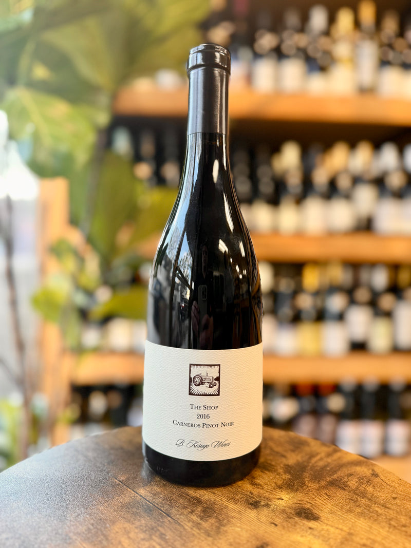 *B. Kosuge “The Shop” Pinot Noir, Carneros 2016