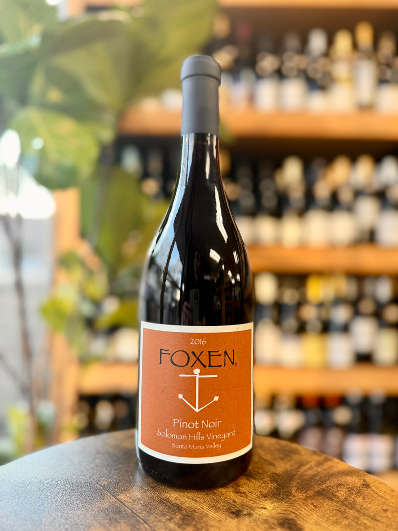 *Foxen “Solomon Hills Vineyard” Pinot Noir, Santa Maria Valley 2016