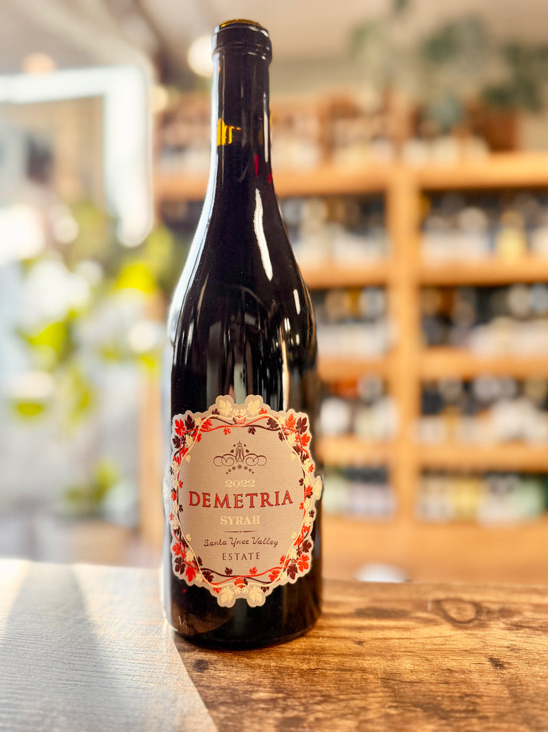 *Demetria Estate Syrah, Santa Ynez Valley