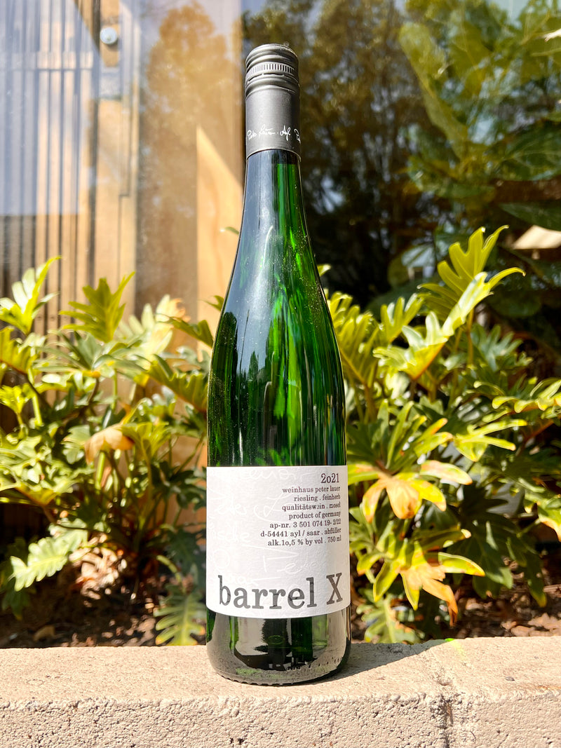 Peter Lauer "Barrel X" Feinherb Riesling, Mosel-Saar 2021