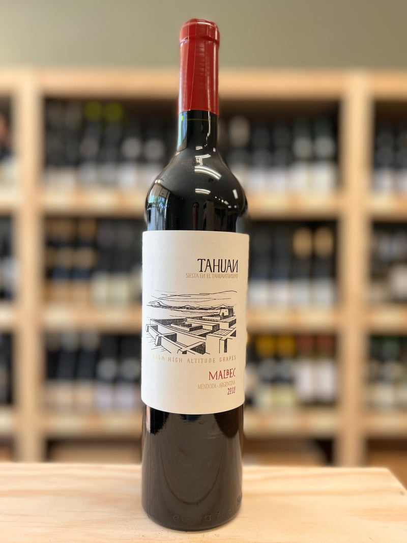 Tahuan Malbec, Mendoza 2018